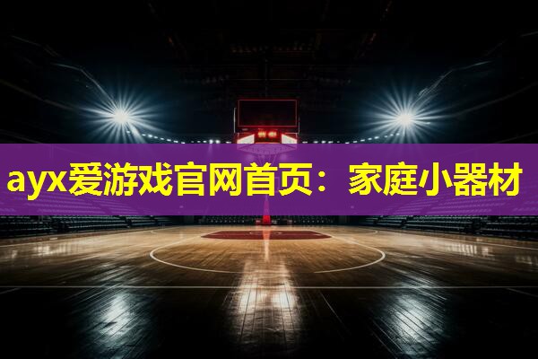 ayx爱游戏官网首页：家庭小器材