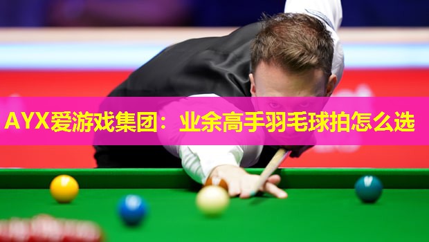 AYX爱游戏集团：业余高手羽毛球拍怎么选