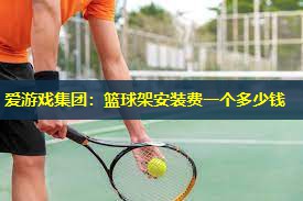 爱游戏集团：篮球架安装费一个多少钱