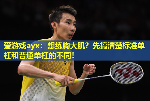 爱游戏ayx：想练胸大肌？先搞清楚标准单杠和普通单杠的不同！