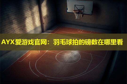 AYX爱游戏官网：羽毛球拍的磅数在哪里看