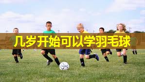 几岁开始可以学羽毛球
