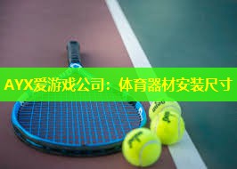 AYX爱游戏公司：体育器材安装尺寸