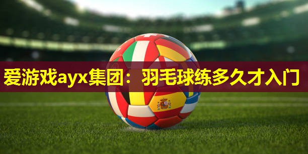 爱游戏ayx集团：羽毛球练多久才入门