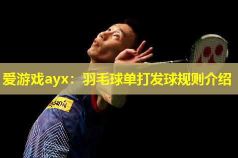 爱游戏ayx：羽毛球单打发球规则介绍
