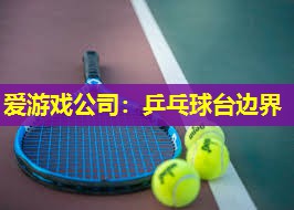 乒乓球台边界 乒乓球台边界