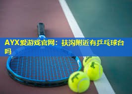扶沟附近有乒乓球台吗