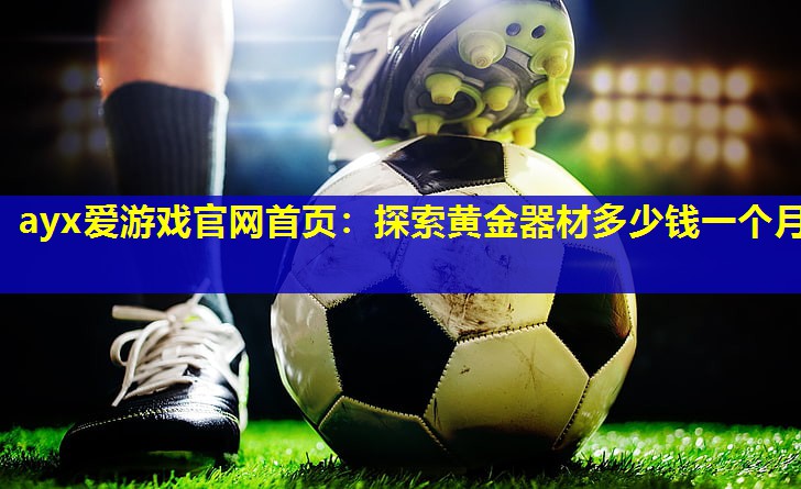 探索黄金器材多少钱一个月 探索黄金器材多少钱一个月