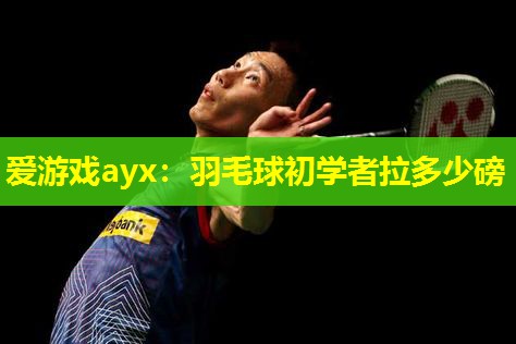 羽毛球初学者拉多少磅 羽毛球初学者拉多少磅