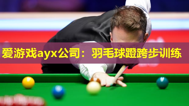 羽毛球蹬跨步训练 羽毛球蹬跨步训练