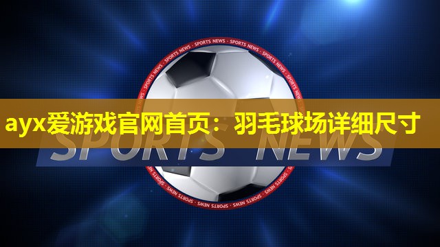 羽毛球场详细尺寸 羽毛球场详细尺寸