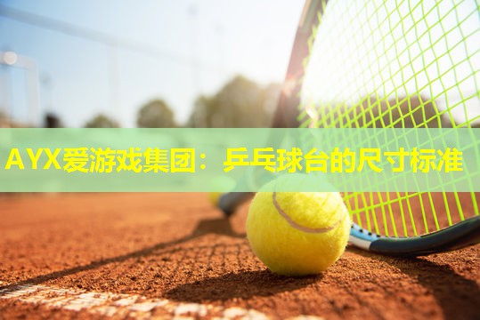 乒乓球台的尺寸标准 乒乓球台的尺寸标准