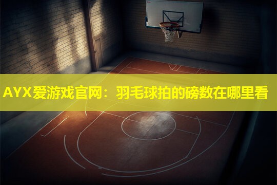羽毛球拍的磅数在哪里看 羽毛球拍的磅数在哪里看