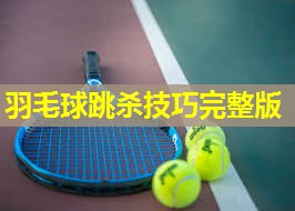 羽毛球跳杀技巧完整版 羽毛球跳杀技巧完整版